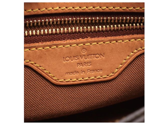 Louis Vuitton Trotteur Monogram Schultertasche Braun - Ansicht 4