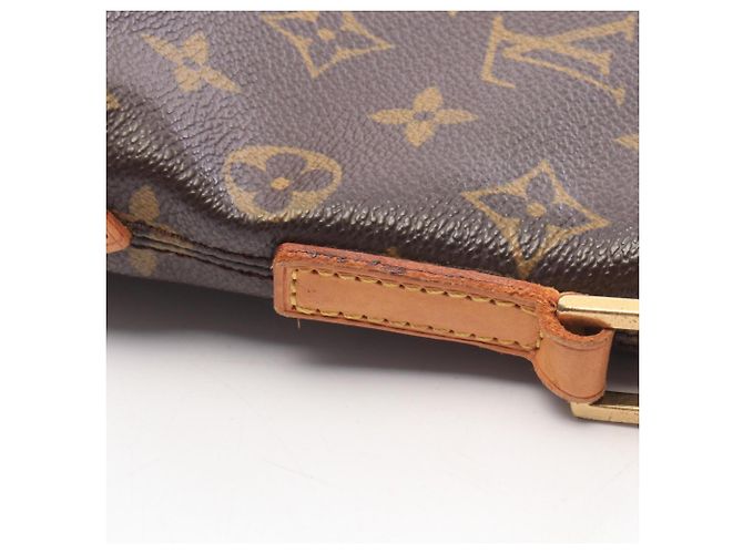 Louis Vuitton Trotteur Monogram Schultertasche Braun - Ansicht 8
