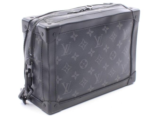 Borsa a tracolla Soft Trunk Louis Vuitton Nero - vista 2