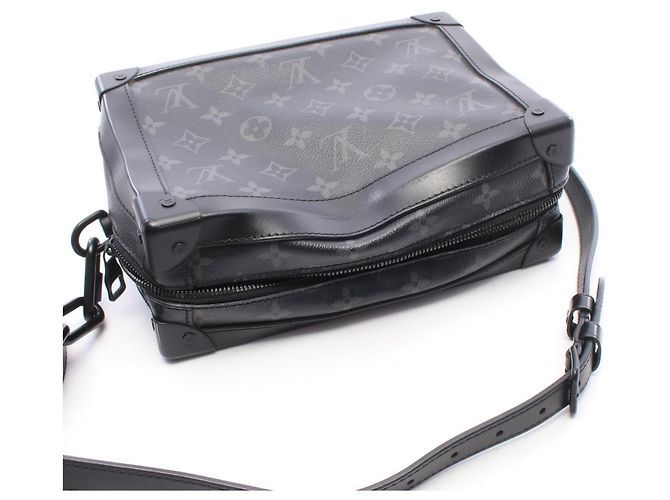 Borsa a tracolla Soft Trunk Louis Vuitton Nero - vista 7
