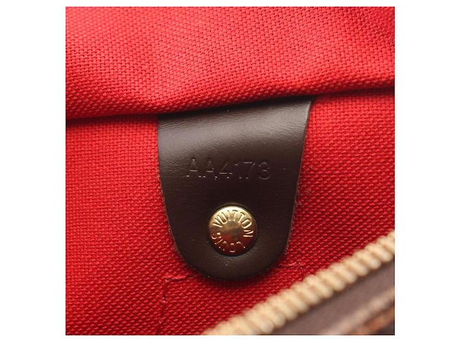 Borsa Louis Vuitton Speedy Bandoulière 25 Marrone Damier ebene - vista 5