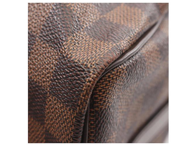 Borsa Louis Vuitton Speedy Bandoulière 25 Marrone Damier ebene - vista 7