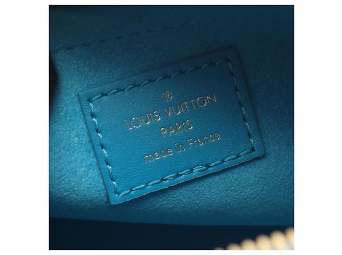 Borsa Louis Vuitton Speedy Bandoulière 20 Blu - vista 4