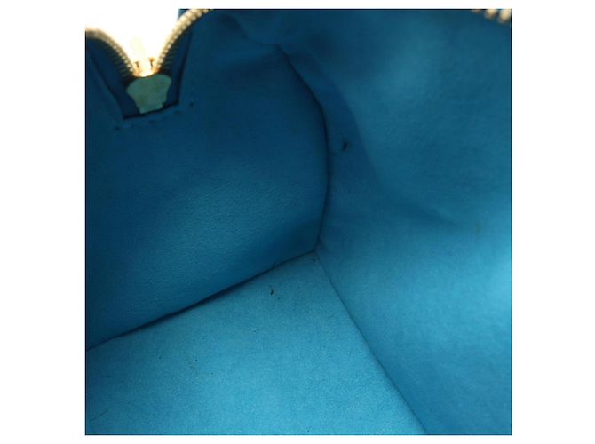 Borsa Louis Vuitton Speedy Bandoulière 20 Blu - vista 5