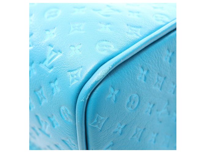 Borsa Louis Vuitton Speedy Bandoulière 20 Blu - vista 7