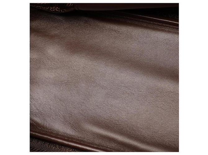 Sac business Prada VIT.DAINO Marron - vue 5