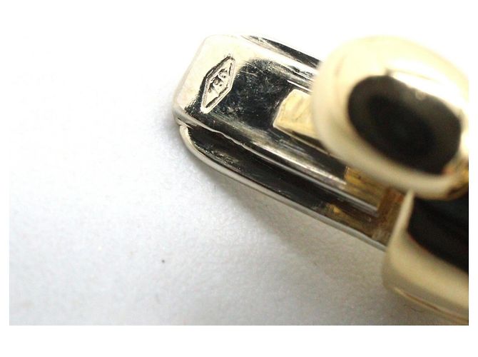 Bulgari Bvlgari Passodoppio Perlenarmband mit Anhänger Weiß Golden - Ansicht 5
