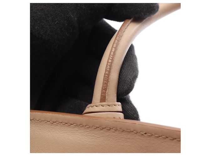 Prada Esplanade Saffiano 2-Way Handtasche Beige - Ansicht 7