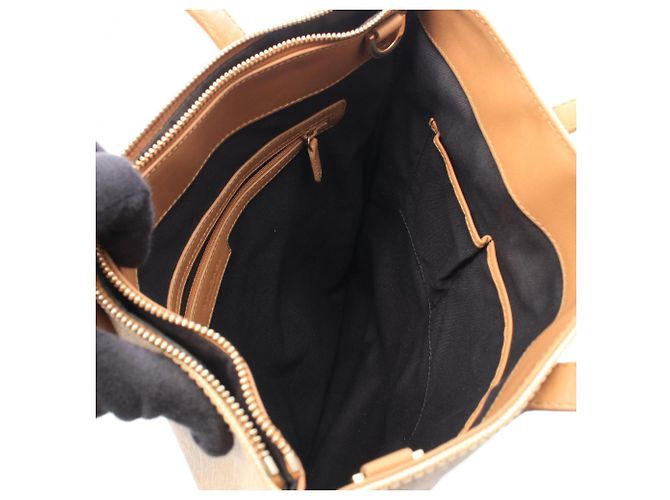 Bulgari Borsa Tote Bvlgari Collezione 1910 Marrone Beige - vista 3