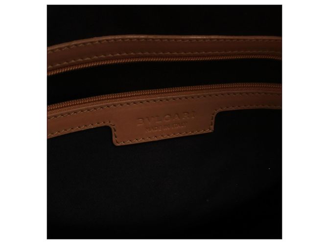 Bulgari Borsa Tote Bvlgari Collezione 1910 Marrone Beige - vista 5