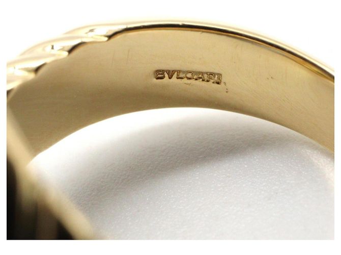 Bulgari Anello Bvlgari Doppio Baccherato Blu D'oro Verde - vista 4