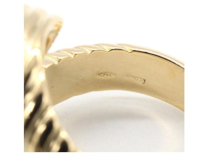 Bulgari Anello Bvlgari Doppio Baccherato Blu D'oro Verde - vista 5