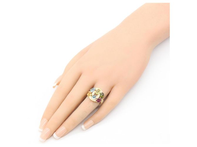 Bulgari BVLGARI Astrale Cerchi Ring Mehrfarben Golden - Ansicht 10