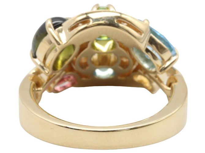 Bulgari BVLGARI Astrale Cerchi Ring Mehrfarben Golden - Ansicht 3