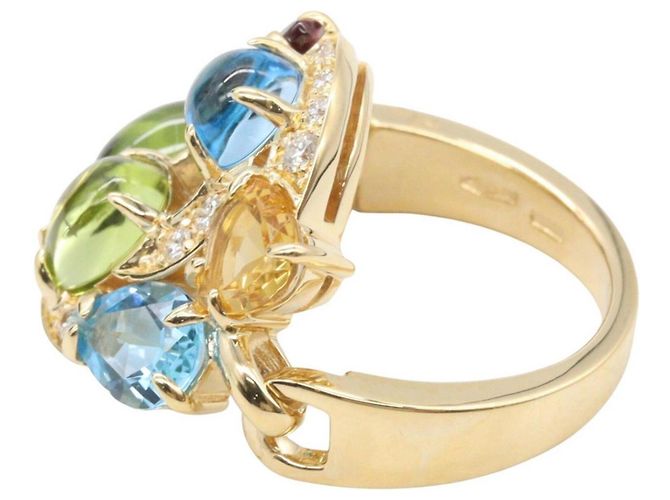Bulgari BVLGARI Astrale Cerchi Ring Mehrfarben Golden - Ansicht 4