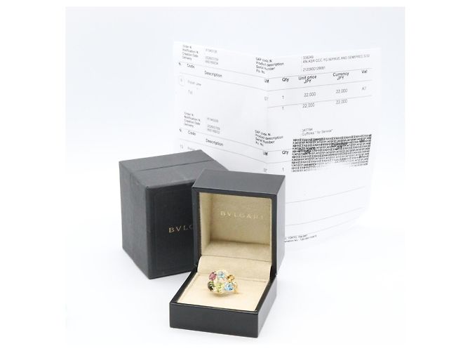 Bulgari BVLGARI Astrale Cerchi Ring Mehrfarben Golden - Ansicht 9