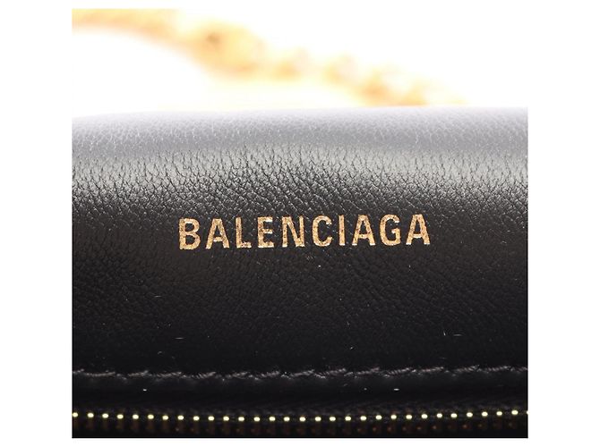 Borsa a tracolla Balenciaga Crush Small Nero - vista 4