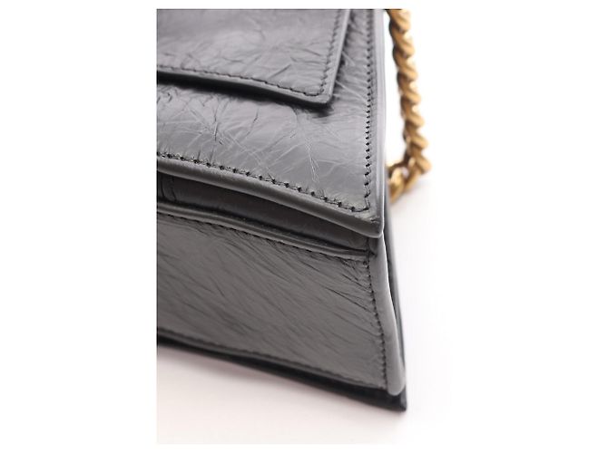 Everyday Borsa a tracolla Balenciaga Crush Nero - vista 10