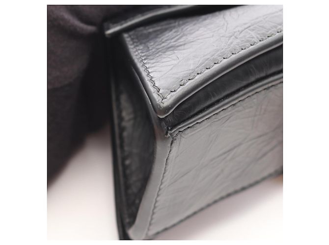 Everyday Borsa a tracolla Balenciaga Crush Nero - vista 9