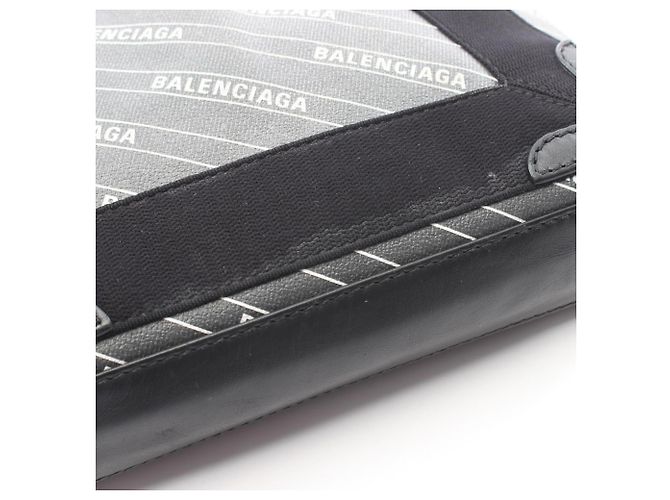Borsa Balenciaga Cabas XS Navy Nero - vista 8