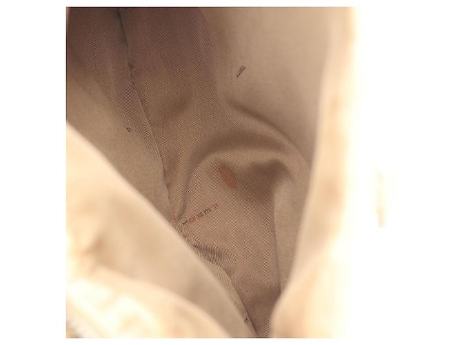 Borsa Tote Fendi Zucchino Beige - vista 14