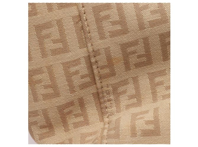 Borsa Tote Fendi Zucchino Beige - vista 7