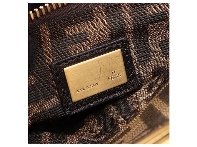 Borsa a mano 2-Way Fendi Peekaboo Regular Porpora - vista 4