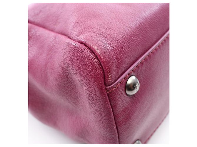 Borsa a mano 2-Way Fendi Peekaboo Regular Porpora - vista 7