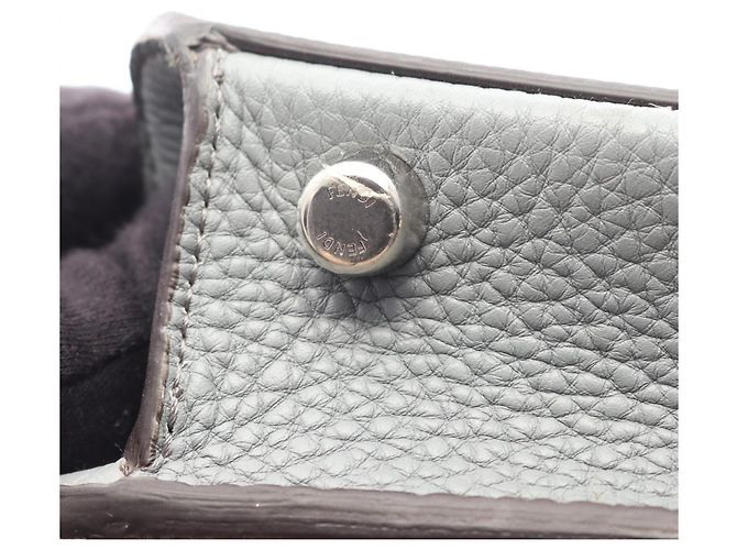 Borsa a mano 2-Way Fendi Peekaboo I.U Medium Marrone - vista 7