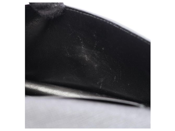Borsa a tracolla Prada Saffiano con logo triangolare Nero - vista 5