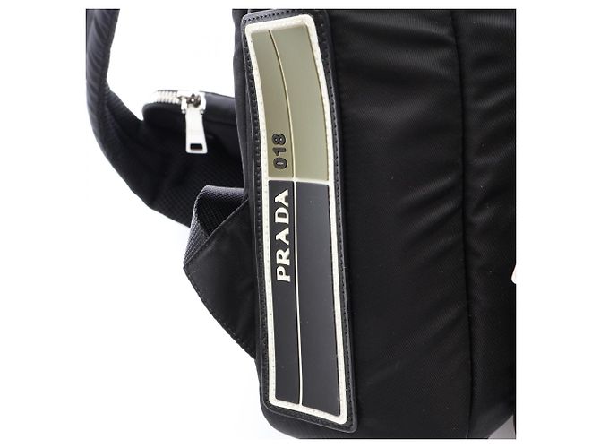 Prada PRADA 018 Sac à dos Sac à main Noir Kaki - vue 10