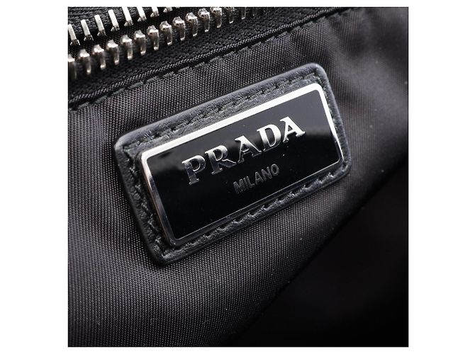 Prada PRADA 018 Sac à dos Sac à main Noir Kaki - vue 4