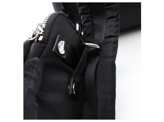 Prada PRADA 018 Sac à dos Sac à main Noir Kaki - vue 7
