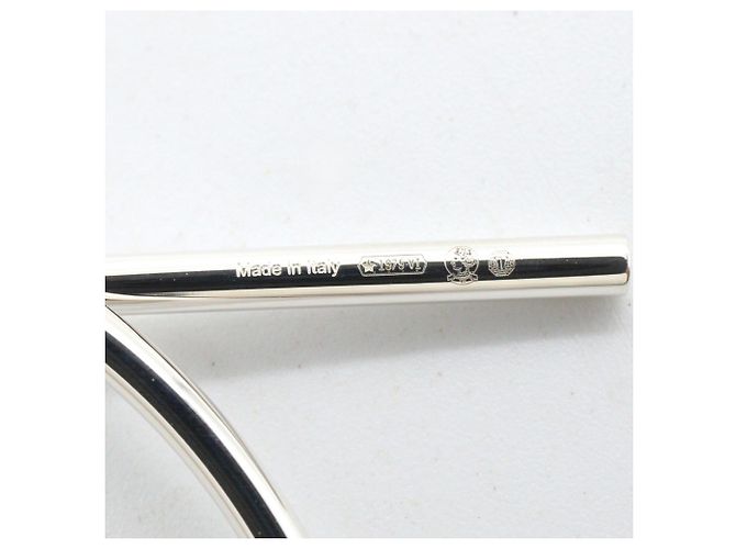 Hermès Hermes Loop Ohrringe in Silver 925 Silber - Ansicht 6
