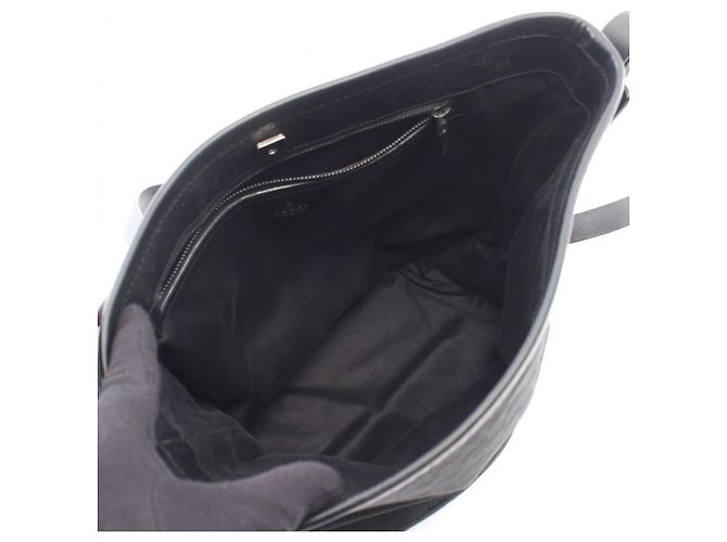 Borsa a tracolla Gucci GG Canvas - Black Nero - vista 3