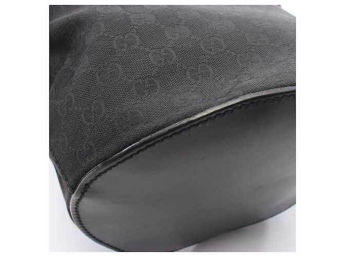 Borsa a tracolla Gucci GG Canvas - Black Nero - vista 5