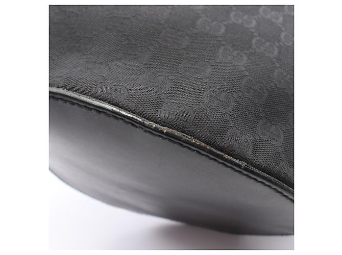 Borsa a tracolla Gucci GG Canvas - Black Nero - vista 6