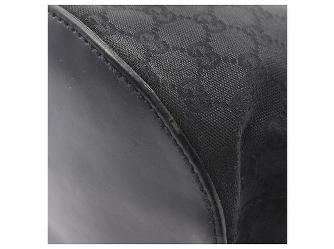 Borsa a tracolla Gucci GG Canvas - Black Nero - vista 7