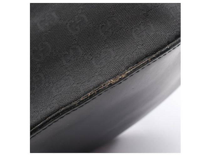 Borsa a tracolla Gucci GG Canvas - Black Nero - vista 8