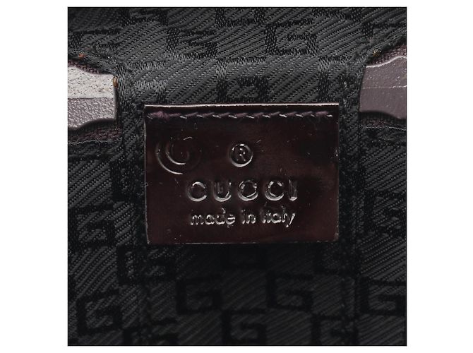 Bolsa Gucci GG Canvas em roxo - vista 4