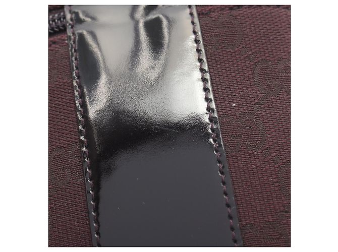Bolsa Gucci GG Canvas em roxo - vista 7