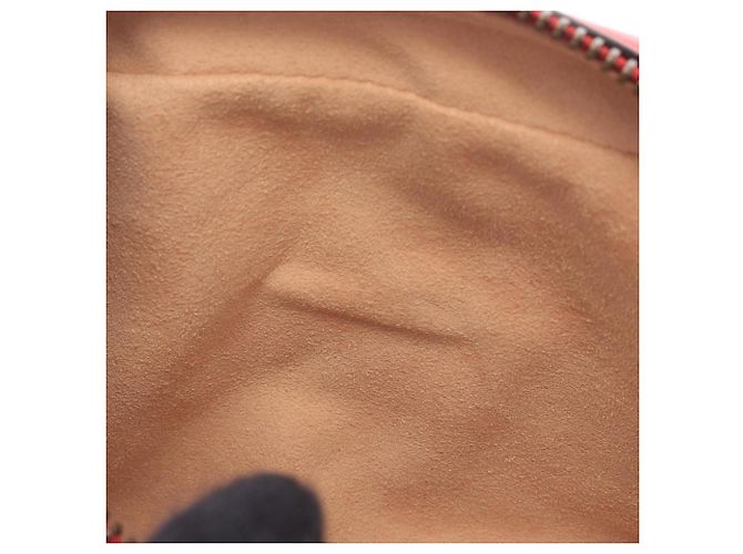 Borsa mini matelassé Gucci GG Marmont Rosso - vista 6