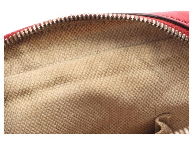 Borsa Gucci Soho Disco in pelle rossa Rosso - vista 5