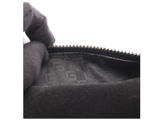 Borsa a mano Gucci in pelle scamosciata nera Nero - vista 11