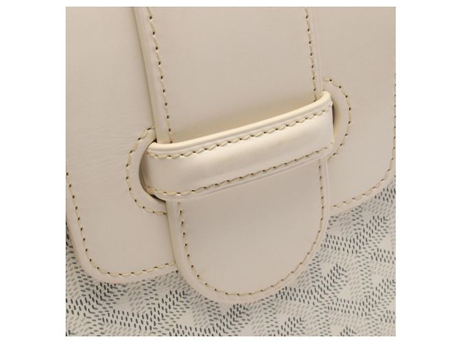 Borsa 2-Way Goyard Saigon PM Marrone Bianco - vista 6