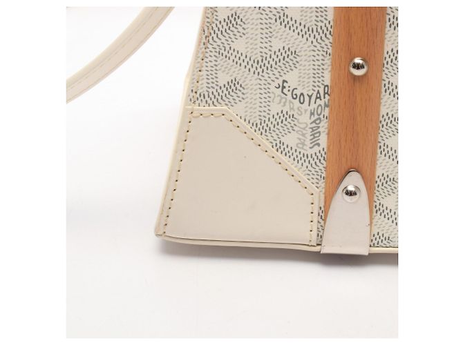 Borsa 2-Way Goyard Saigon PM Marrone Bianco - vista 8