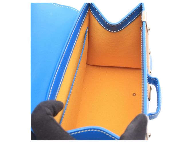 Borsa 2-Way Goyard Saigon PM Bianco Blu Multicolore - vista 3
