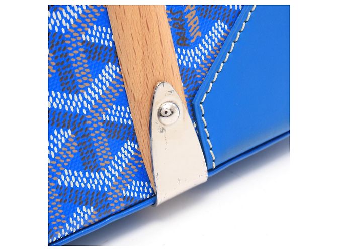 Borsa 2-Way Goyard Saigon PM Bianco Blu Multicolore - vista 7