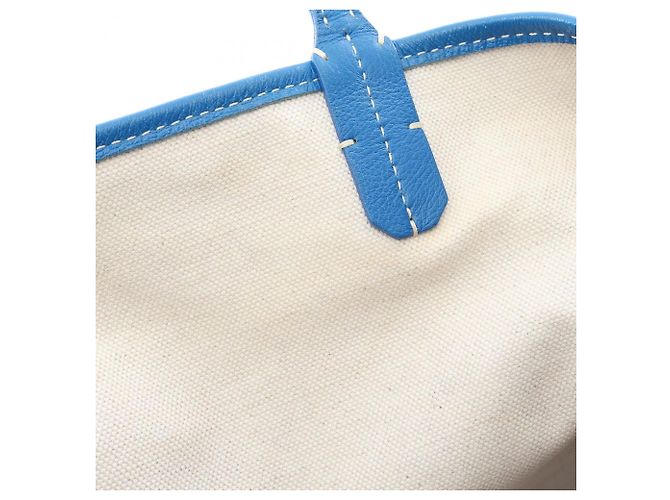 Borsa Tote Goyard Saint Louis PM Blu Multicolore - vista 10
