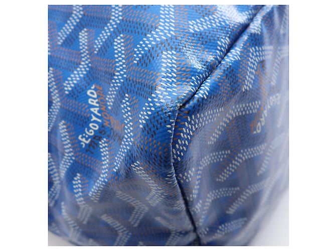 Borsa Tote Goyard Saint Louis PM Blu Multicolore - vista 11
